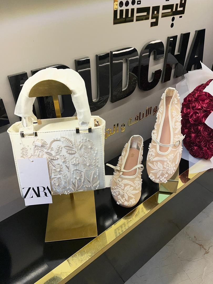 SAC ZARA SATINÉ PERLES