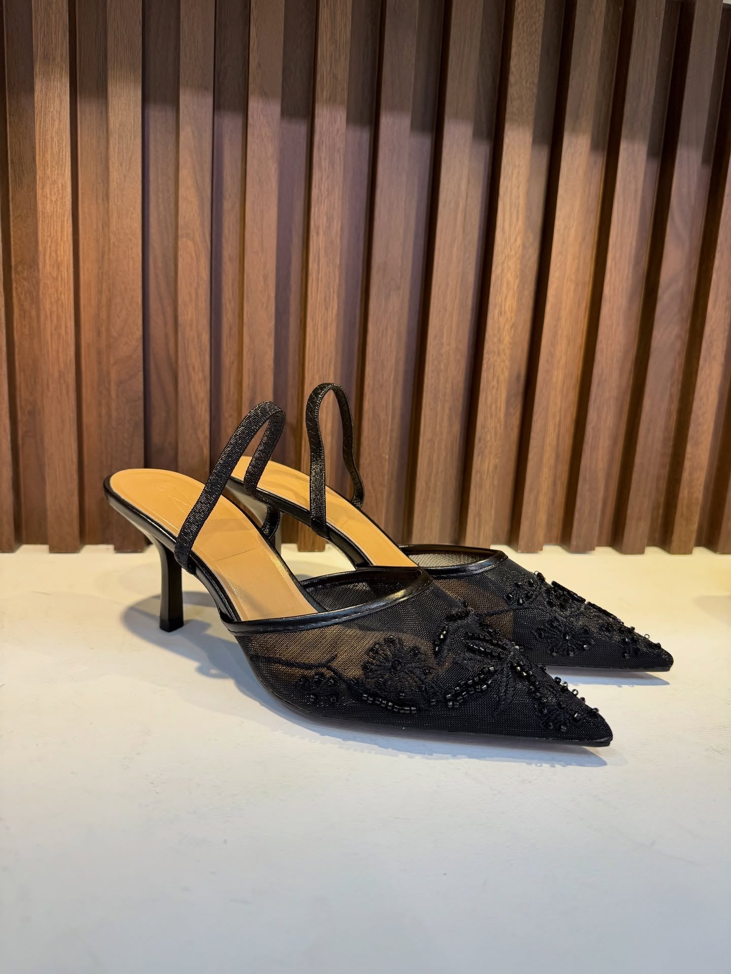 Escarpins Zara a talons ouvertes ( Qualité Premium )